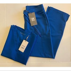 Mandala Royal Blue XS Scrub Set